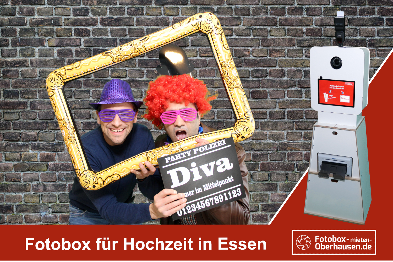 Fotobox Hochzeit in Essen