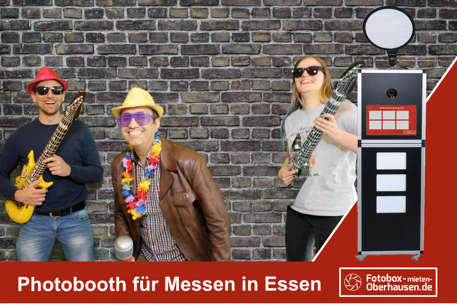 Photobooth für Messen in Essen